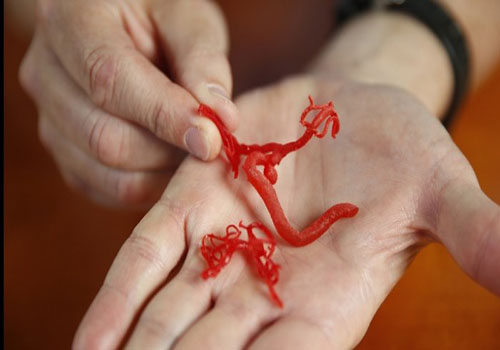 رگ های خونی چاپ شده با پرینترهای سه بعدی